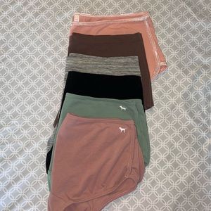 PINK cotton shortie panty bundle